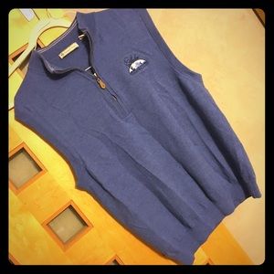 Donald Ross merino wool golf sweater